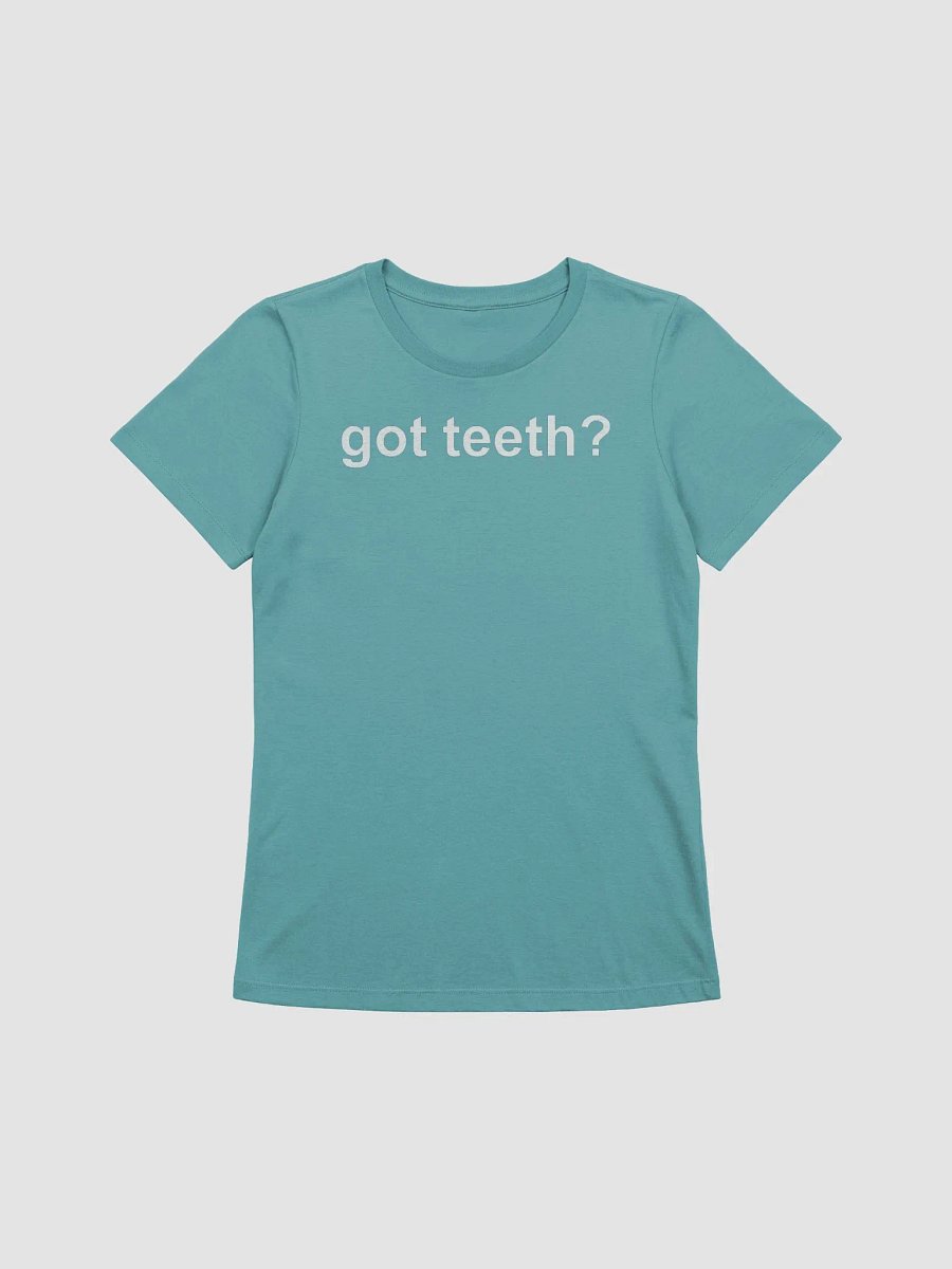 got teeth supersoft femme cut t-shirt product image (2)