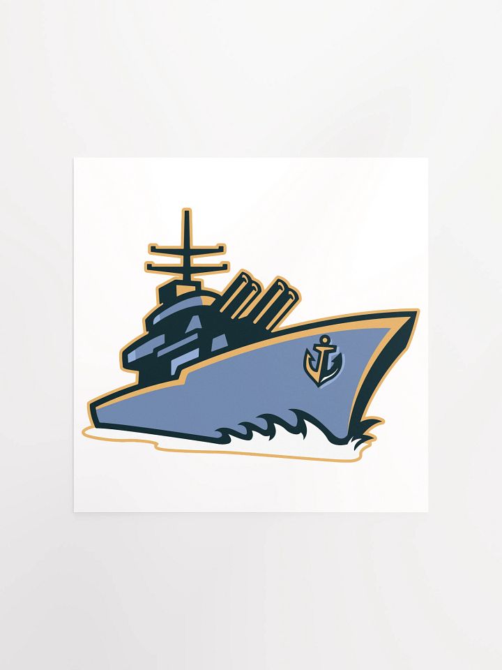 Admirals Mascot Poster product image (1)