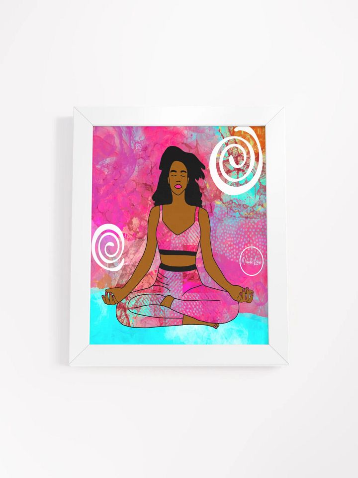 Lotus Serenity Framed Poster product image (1)