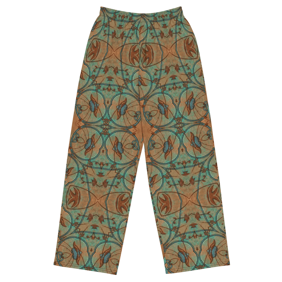 Copper Patina Kaleidoscope Wideleg Pants product image (2)