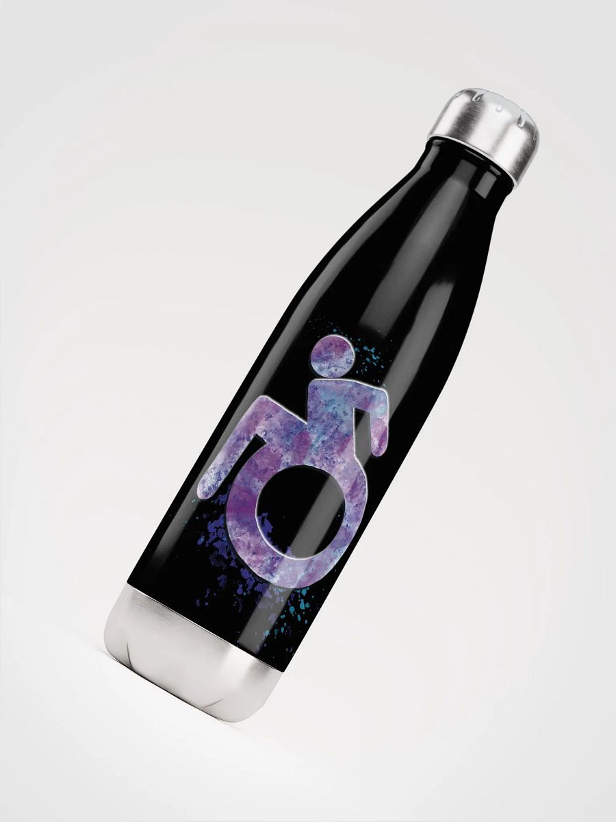 Wheelie, Purple Splash SS Water Bottle product image (4)