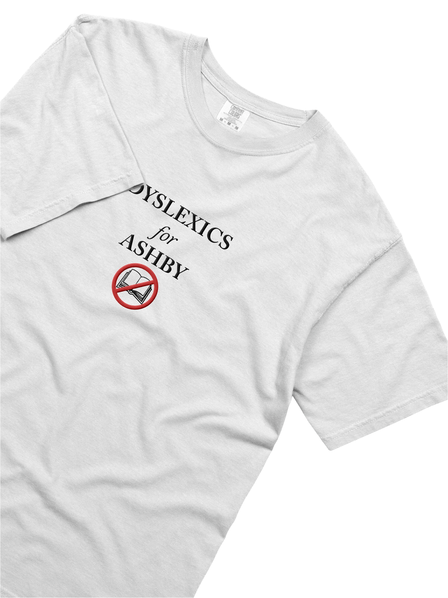 DYSLEXICS 4 ASHBY TSHIRT (embroidered) product image (5)