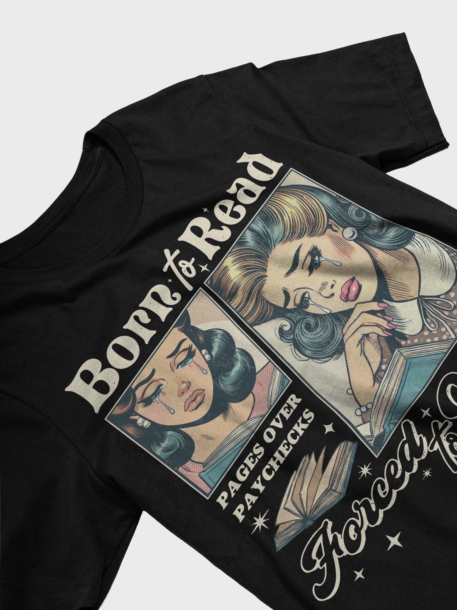 Born to Read Forced to Work Shirt product image (7)