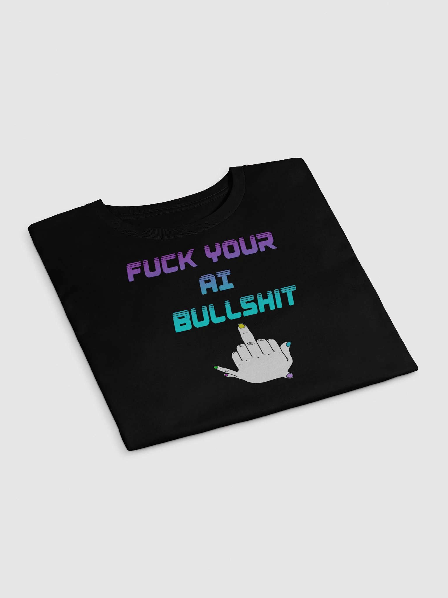 AI Bullshit Crop Top product image (9)