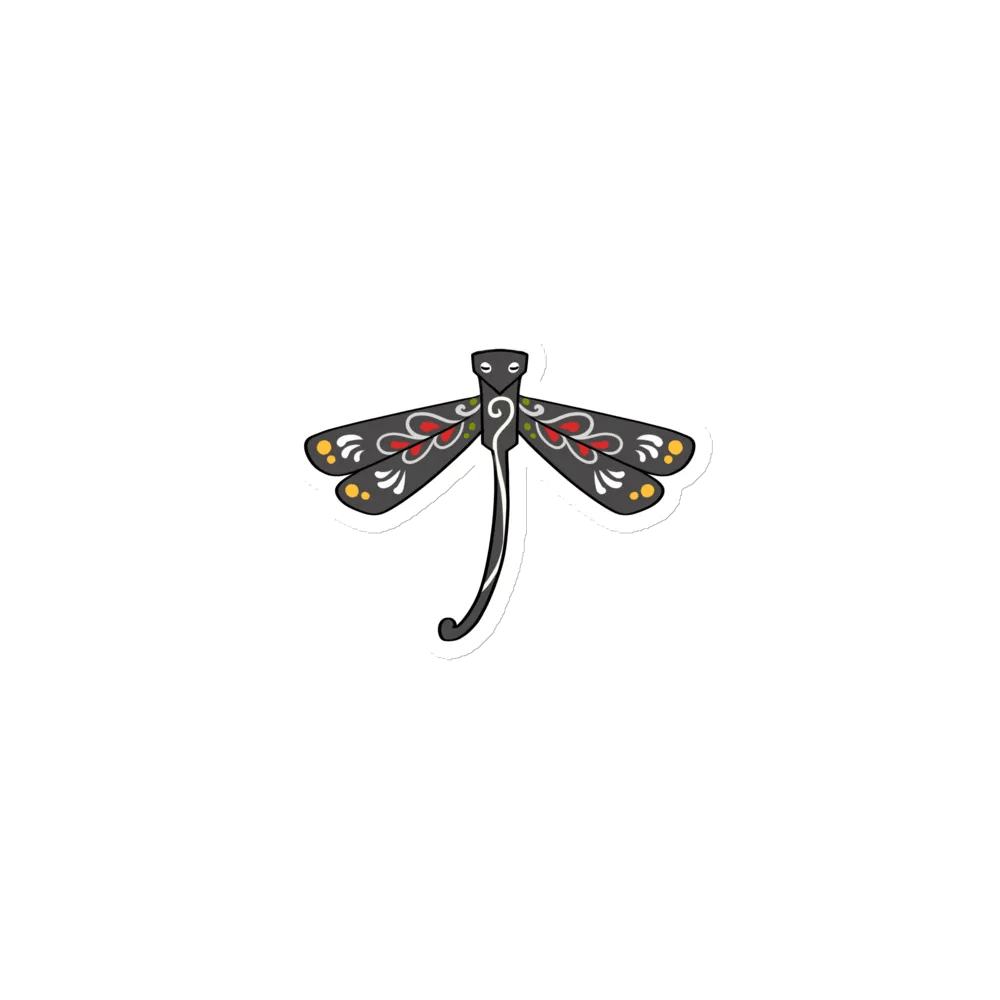 Black Dragonfly Magnet product image (1)