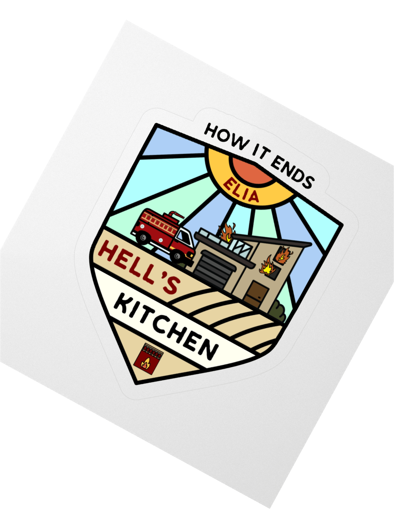 HELL'S KITCHEN, Elia Sticker product image (2)