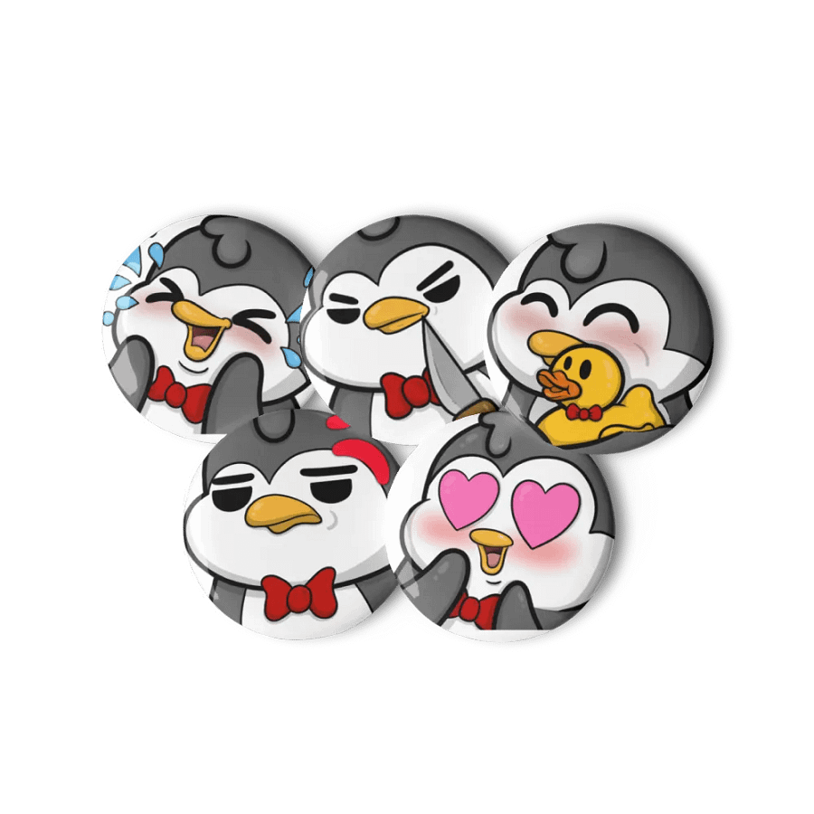Lil' Guys! - Twitch Emotes Button Set product image (5)