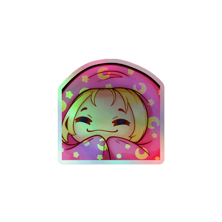 pinxelCozy - Holo Sticker product image (1)