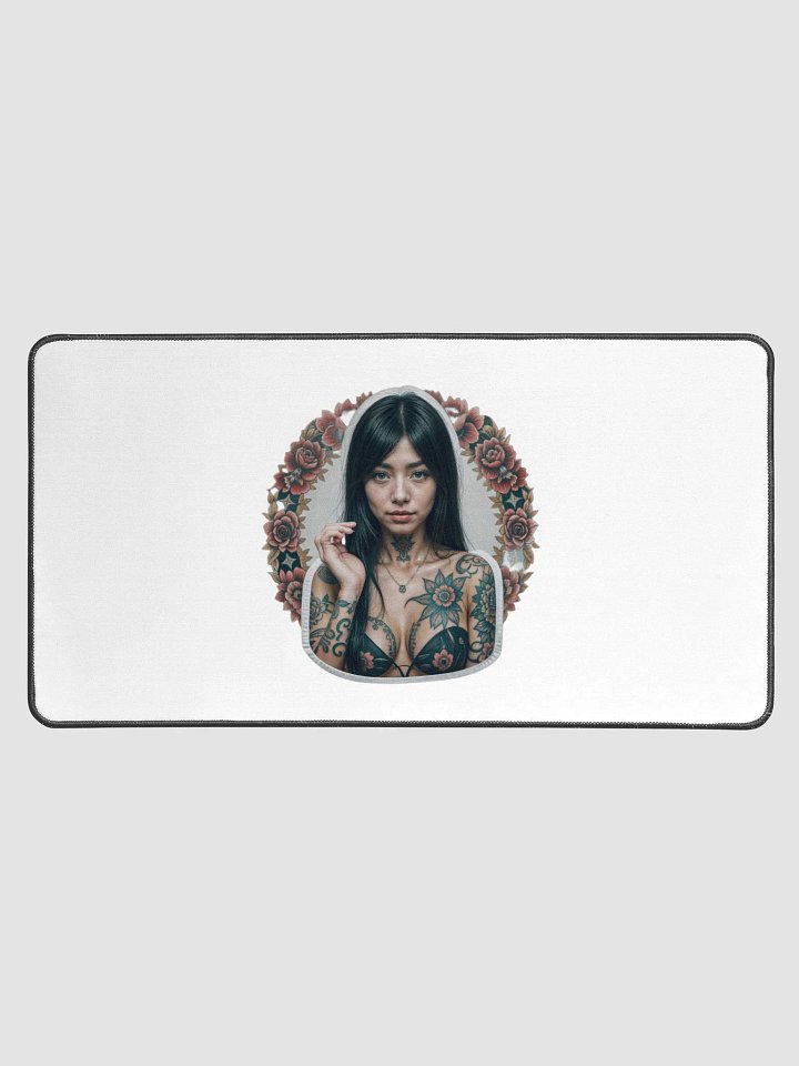 Floral Inked Desk Mat product image (1)