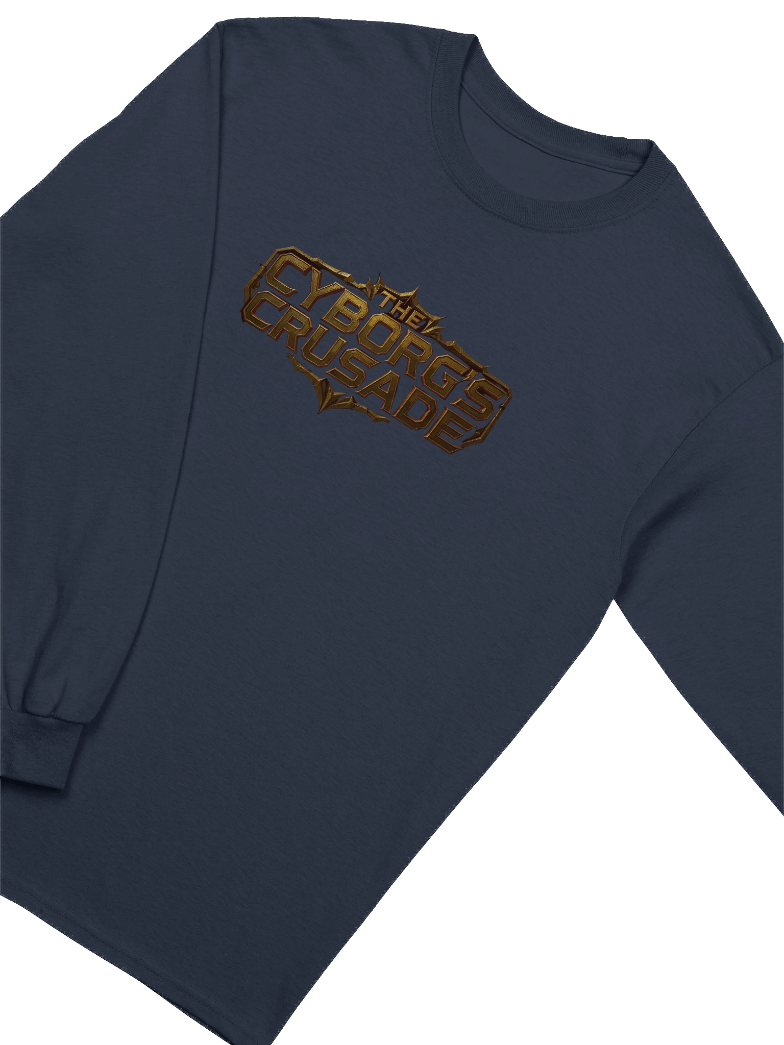 The Cyborg's Crusade Video Logo Long Sleeve T-shirt product image (26)