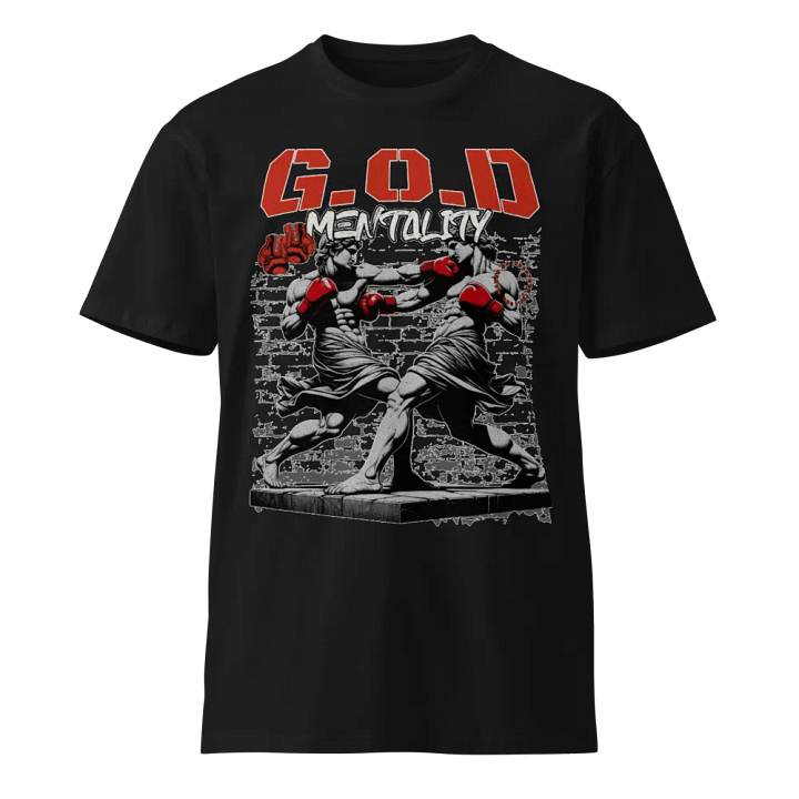 G.O.D MENTALITY Boxing Sculpture T-Shirt product image (1)
