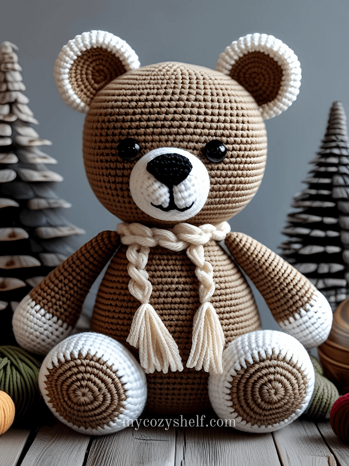 Crochet Your Own Bear: Pattern for an Adorable Handmade Toy product image (1)