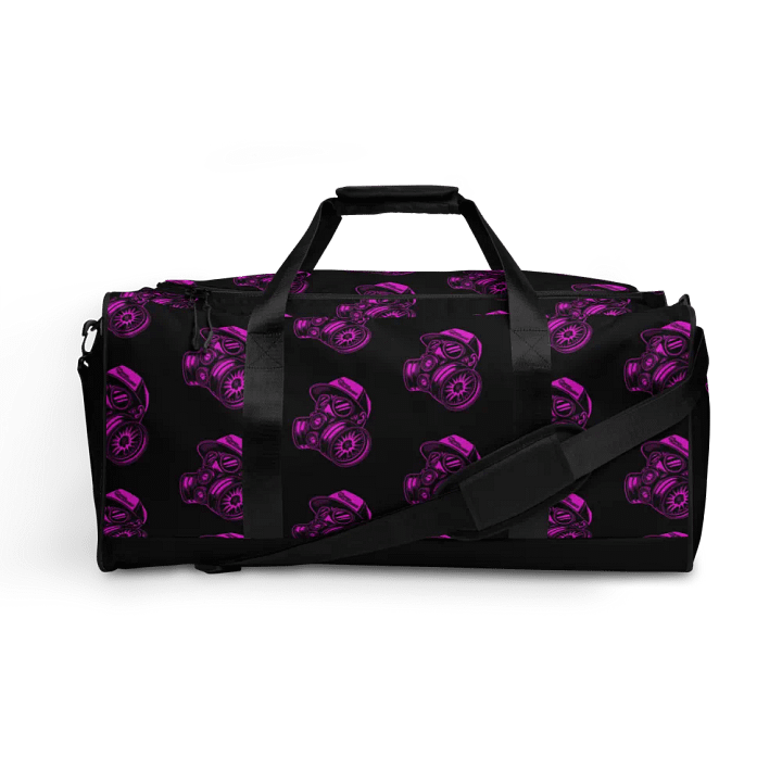 Norsk Pulverlakk Biohazard Chic All-Over Duffle Bag Rosa/lilla product image (1)