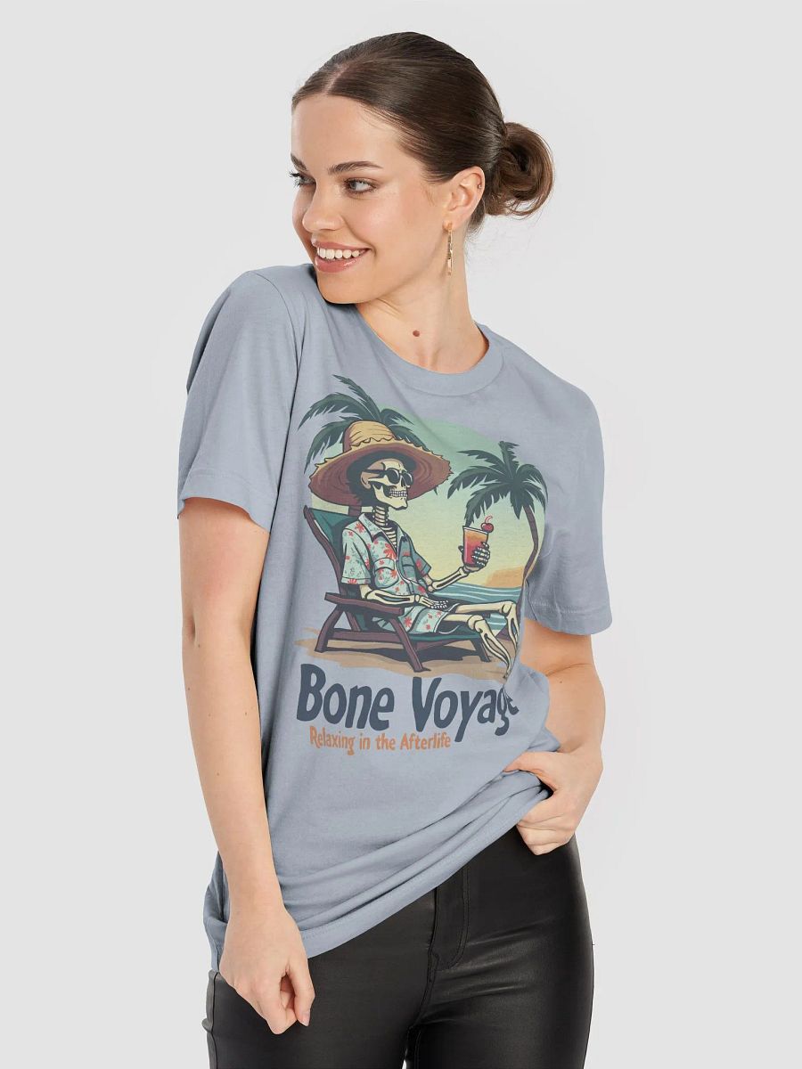 Bone Voyage Beach Skeleton T-Shirt product image (43)