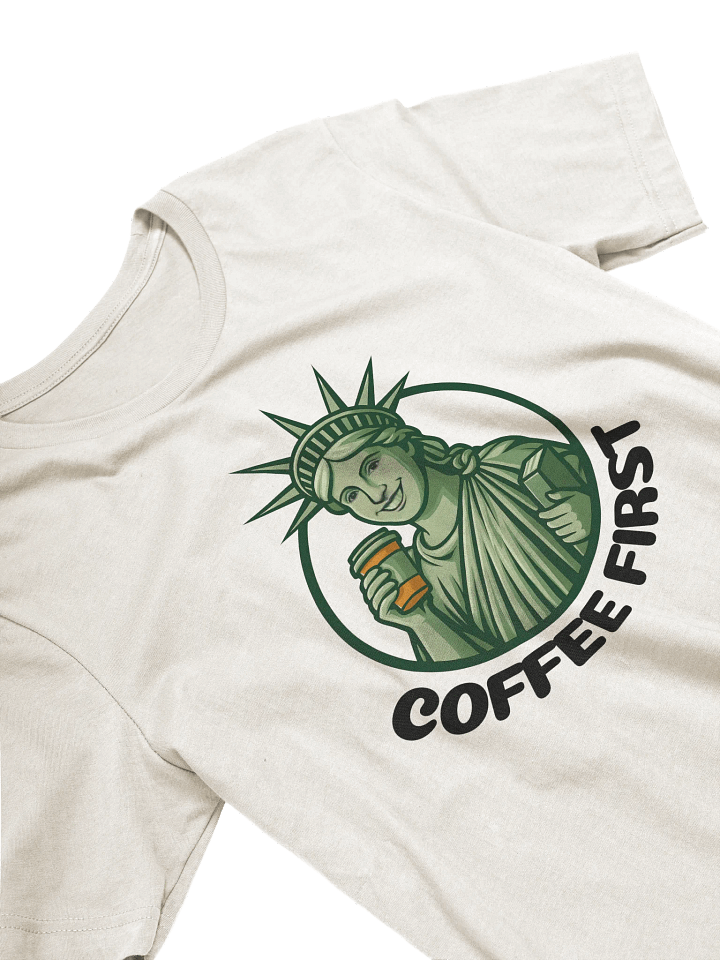 Coffee First Signature Unisex T-Shirt product image (2)
