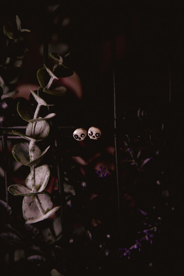 Tiny Skull Studs product image (1)