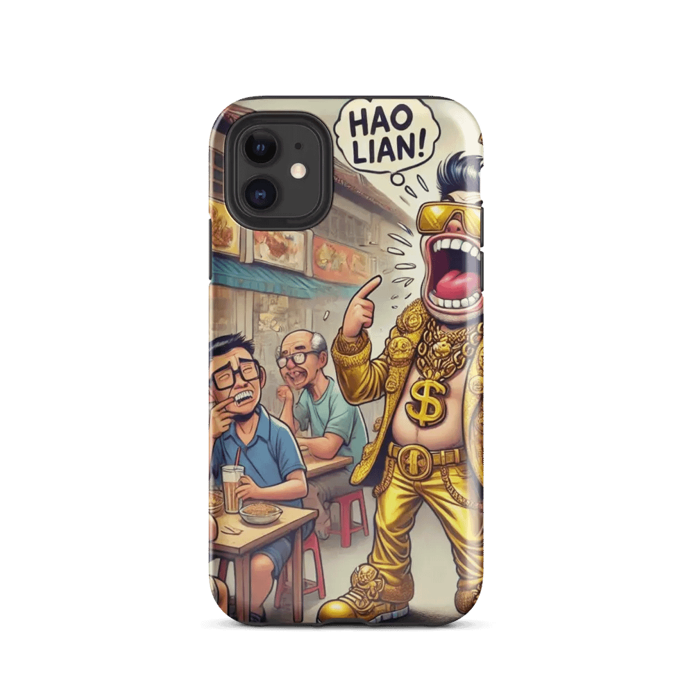 Gold Bling Dollar iPhone® Tough Case Hao Lian product image (17)