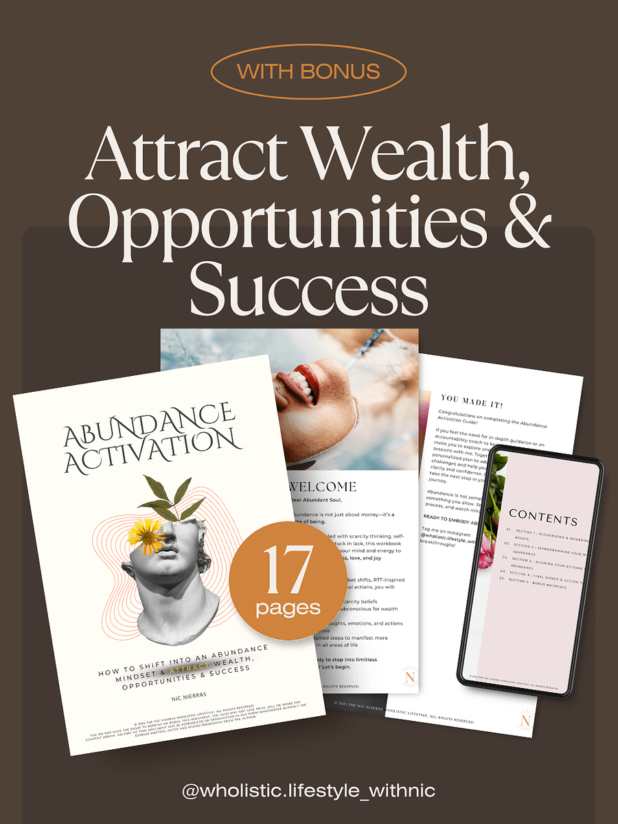 The Abundance Activation Guide – The Ultimate Wealth Mindset Shift product image (2)
