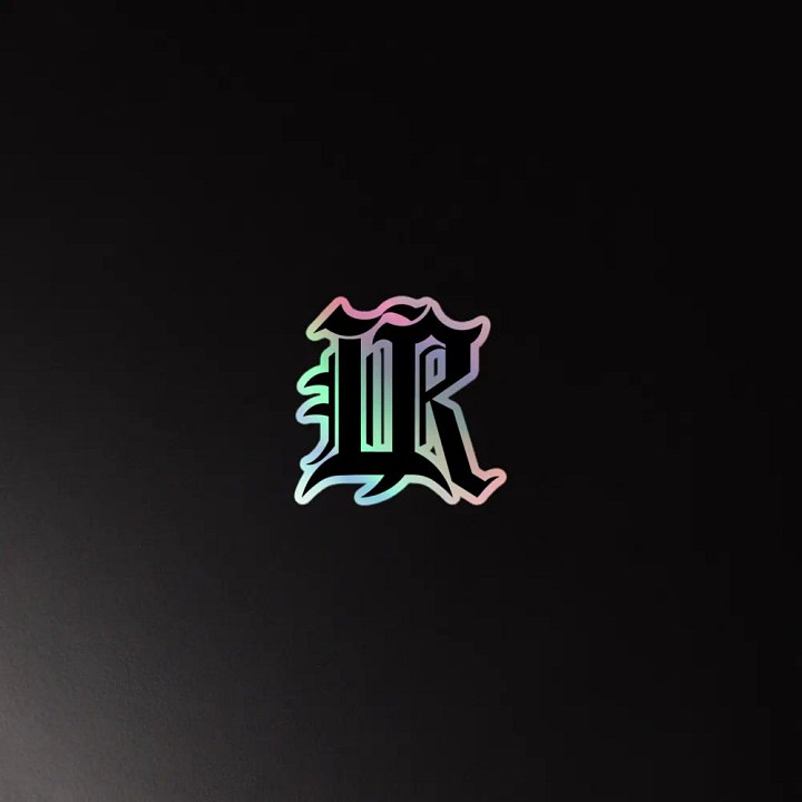 Logo Sticker (Holographic) product image (2)