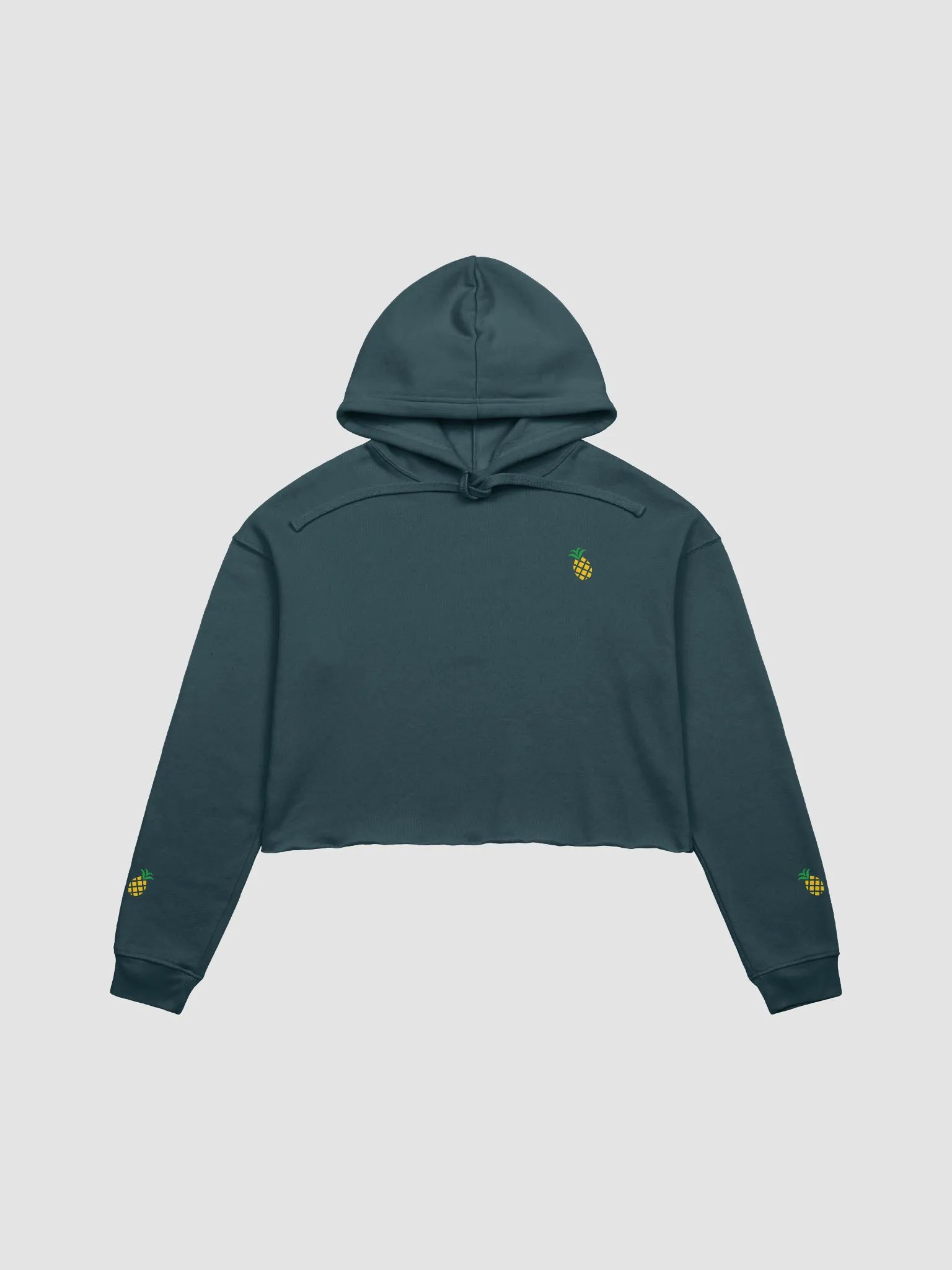 Pineapple Logo Accent Crop Hoodie product image (1)