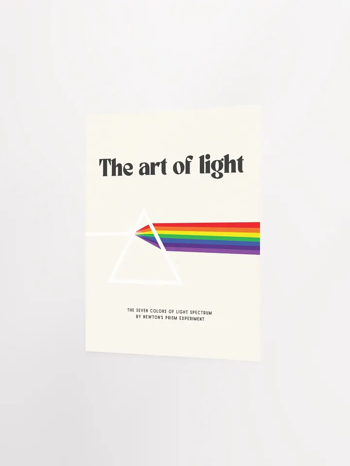 The Art of light - Enhanced Matte Paper Poster product image (2)