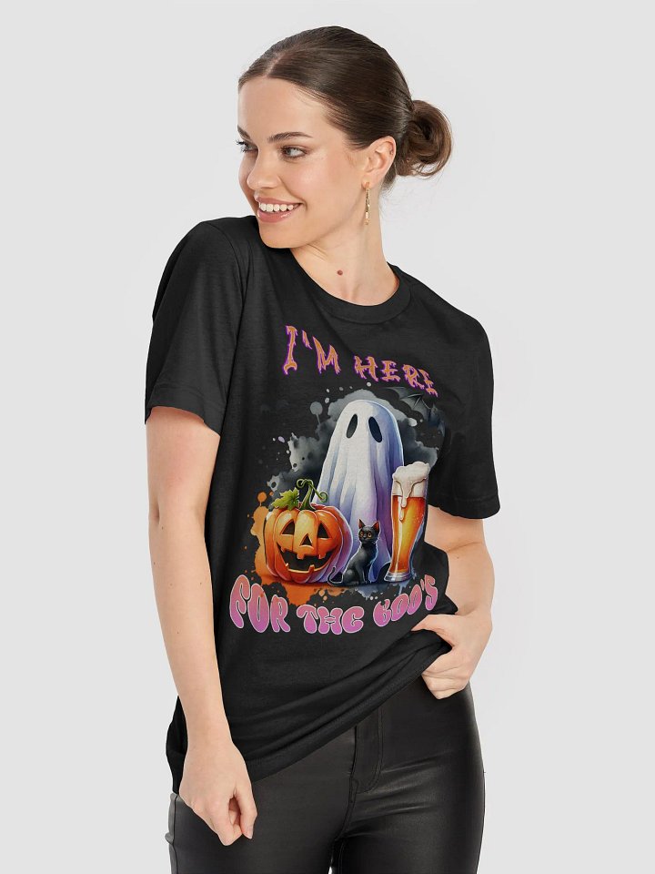 Spooky 'I'm Here For The Boos' Halloween T-Shirt product image (1)