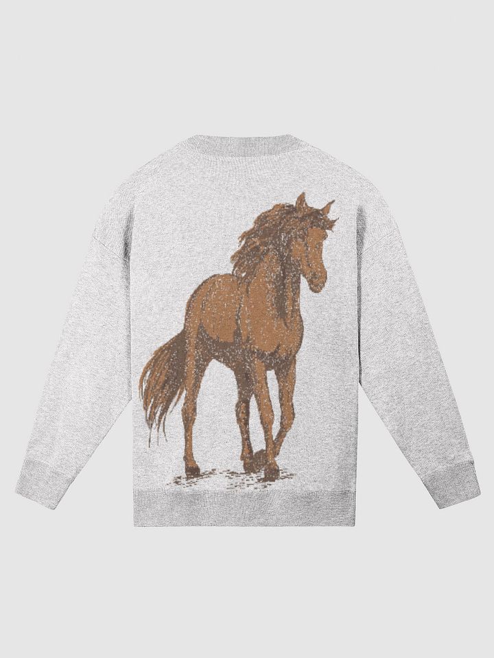 Equestrian Elegance Knitted Sweater (Exclusive) product image (2)