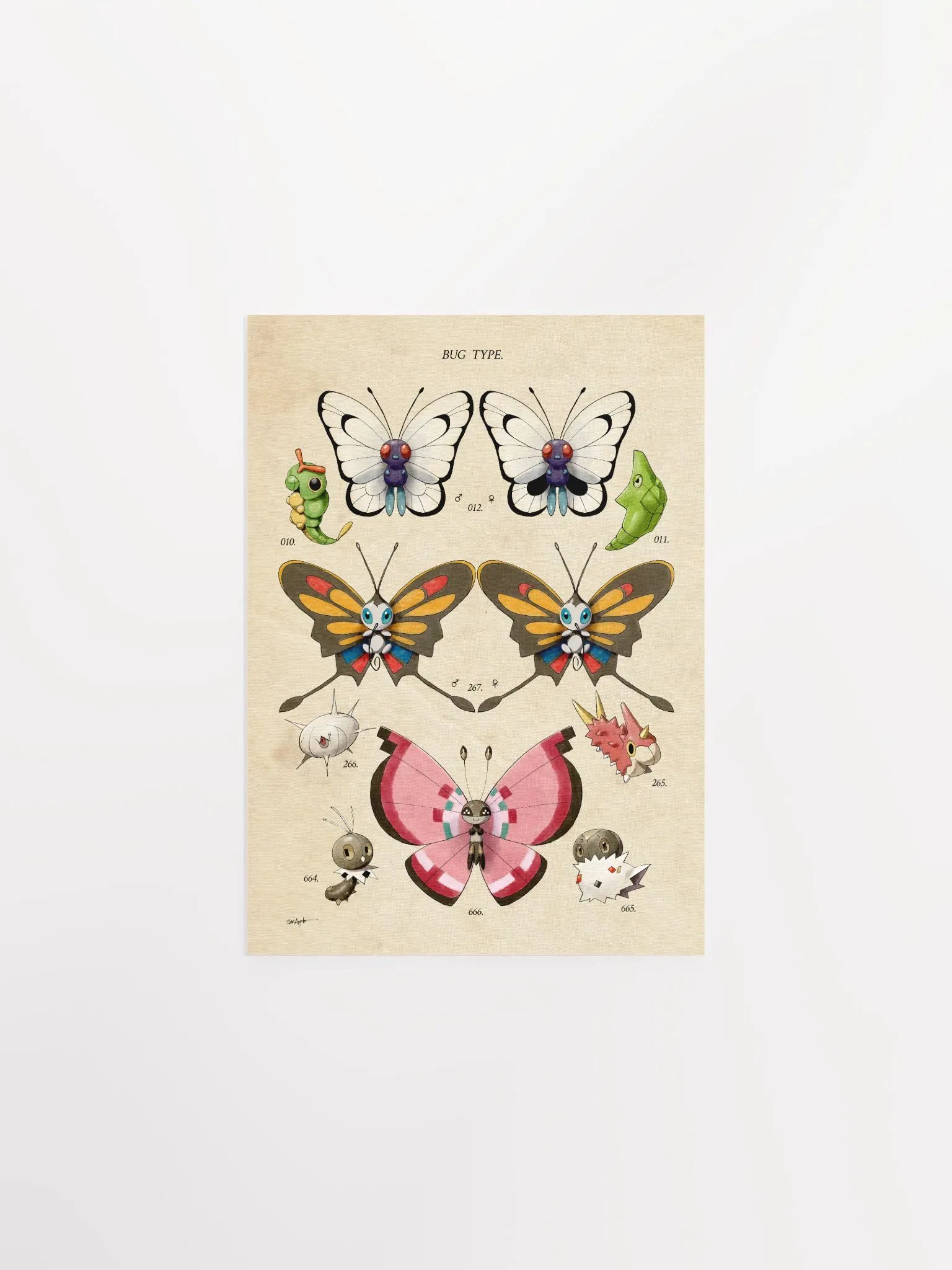 PKMN - Vintage Butterflies product image (4)