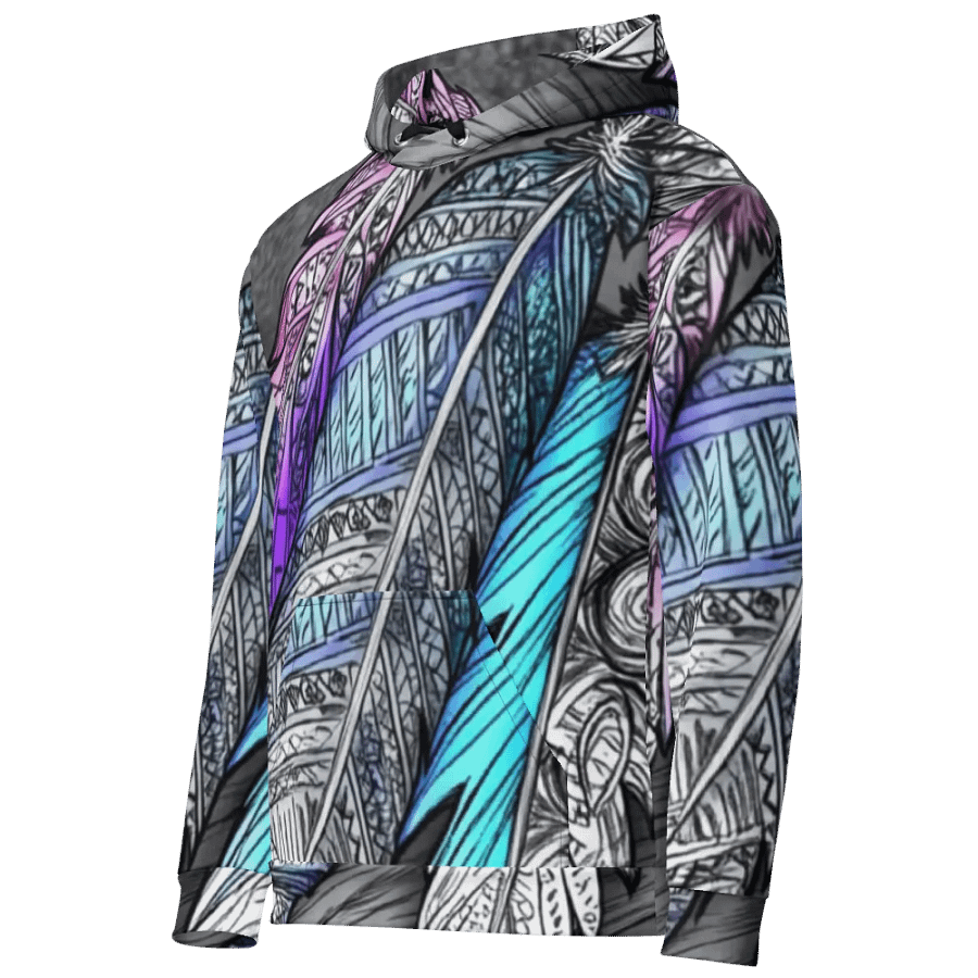 G Feathers, Recycled Unisex Hoodie product image (4)