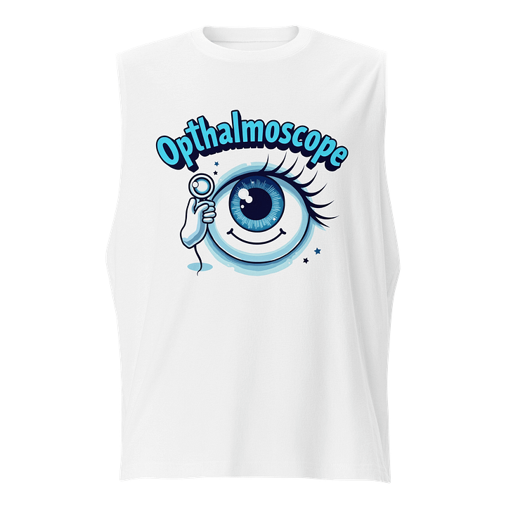 Eye-Catching Ophthalmoscope Illustration Muscle Tank product image (1)