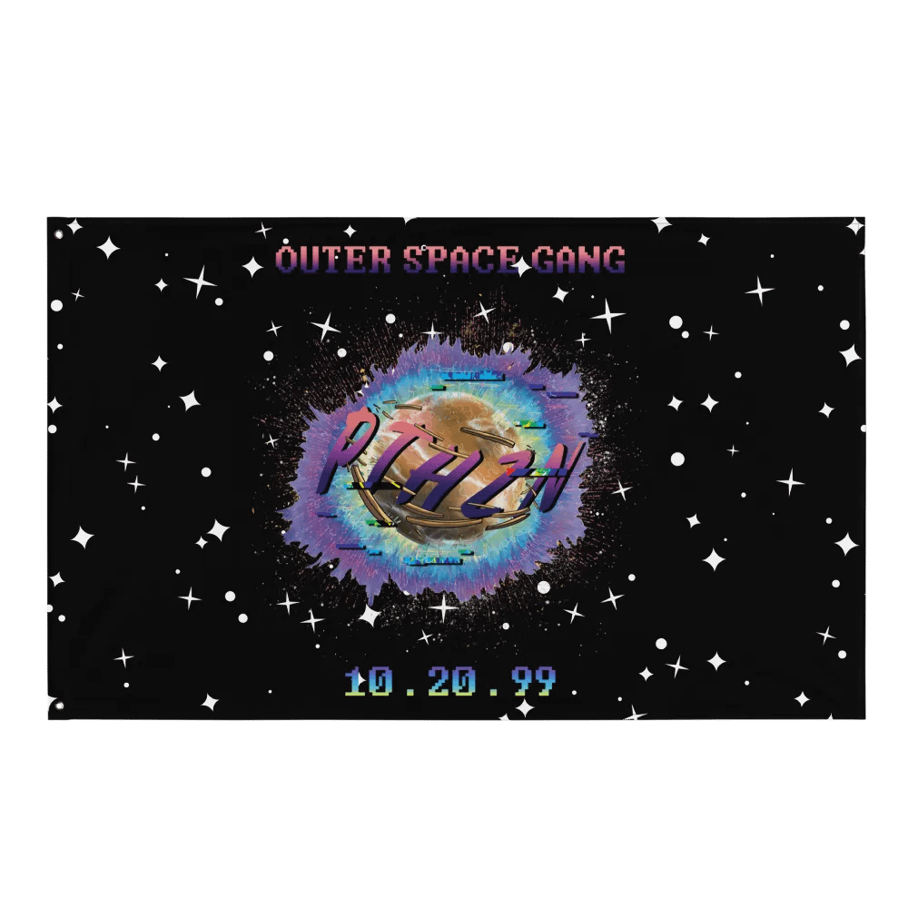 O.U.T.E.R.S.P.A.C.E Flag product image (1)