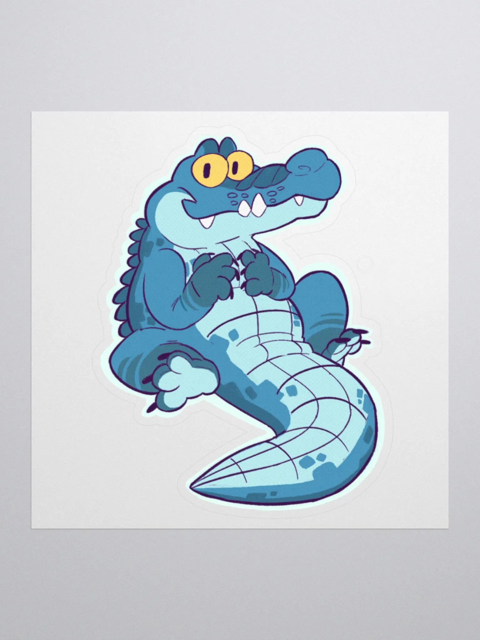 Croc sitting down product image (1)