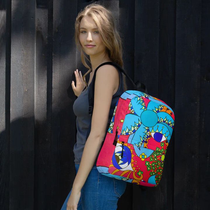 Ethereal Eyes All-Over Backpack product image (1)