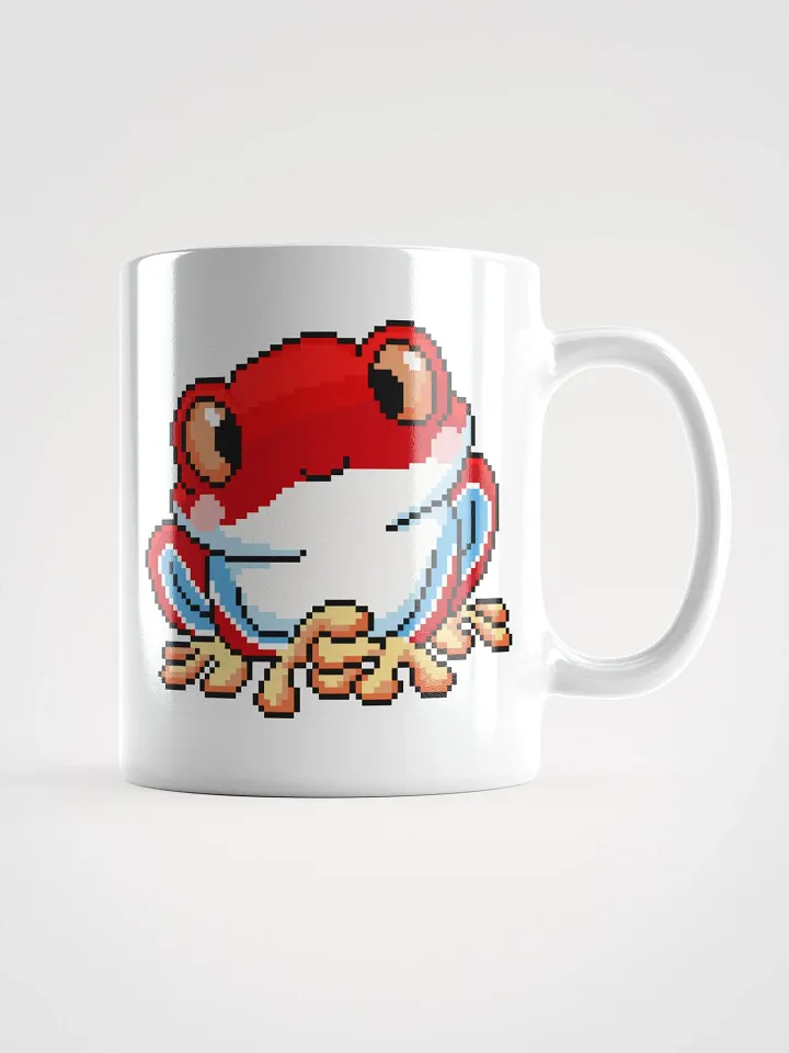 Red Rip the Frog White Glossy Mug product image (2)