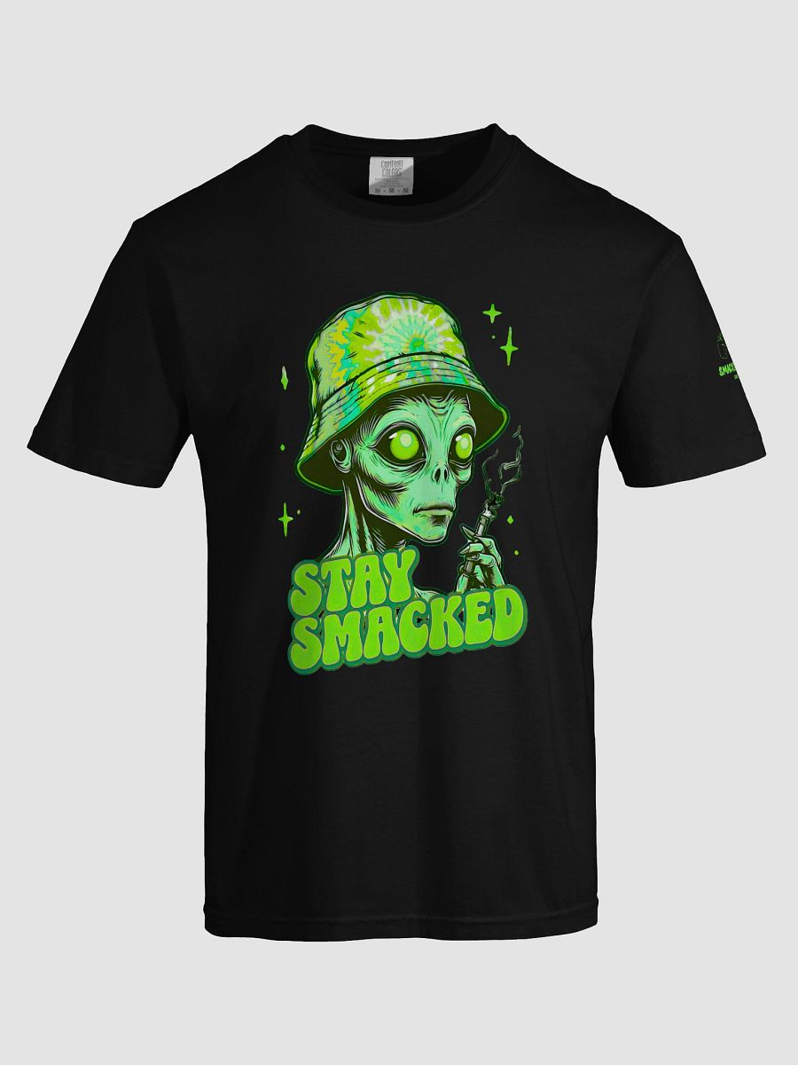 Stay Smacked Alien Bucket Hat T-Shirt - Trippy Summer Vibes Tee product image (24)