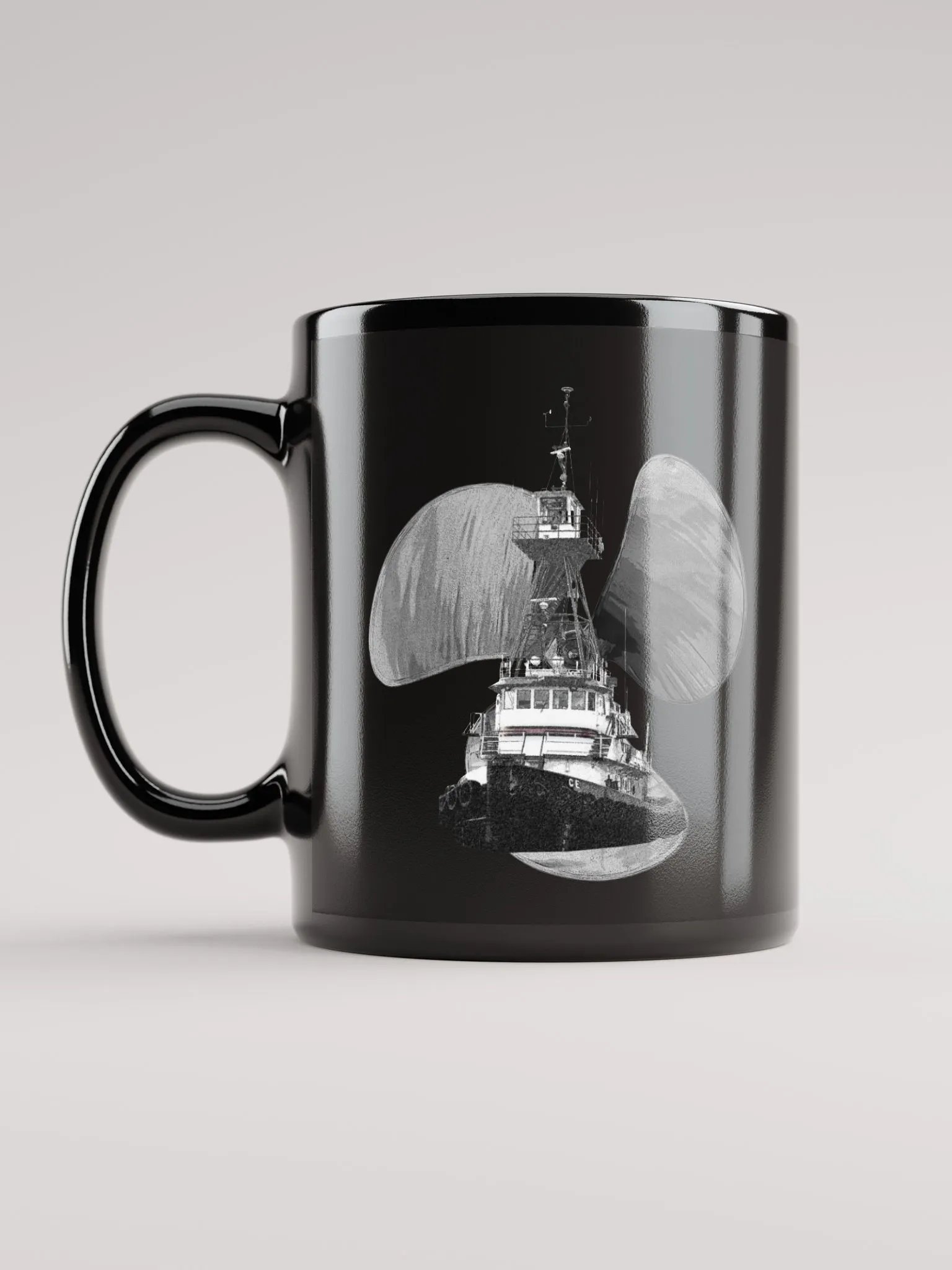Copy of Three blade prop Tug CE Mug 11oz & 15oz product image (6)