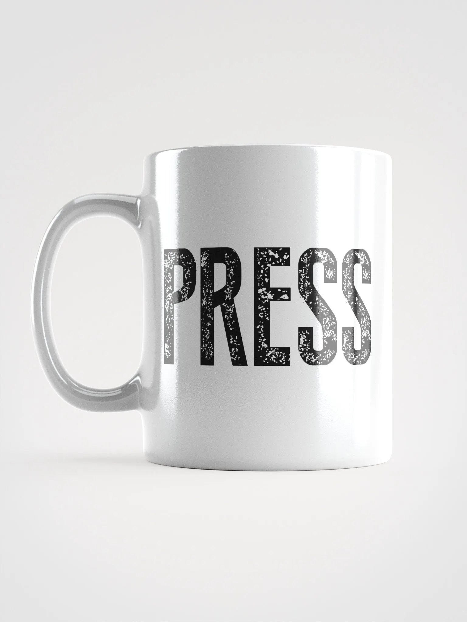 2D SSN Logo - White Glossy Mug Left Handed product image (3)
