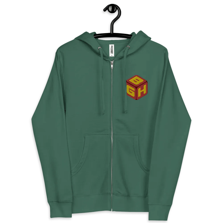 Zippered hoodie 