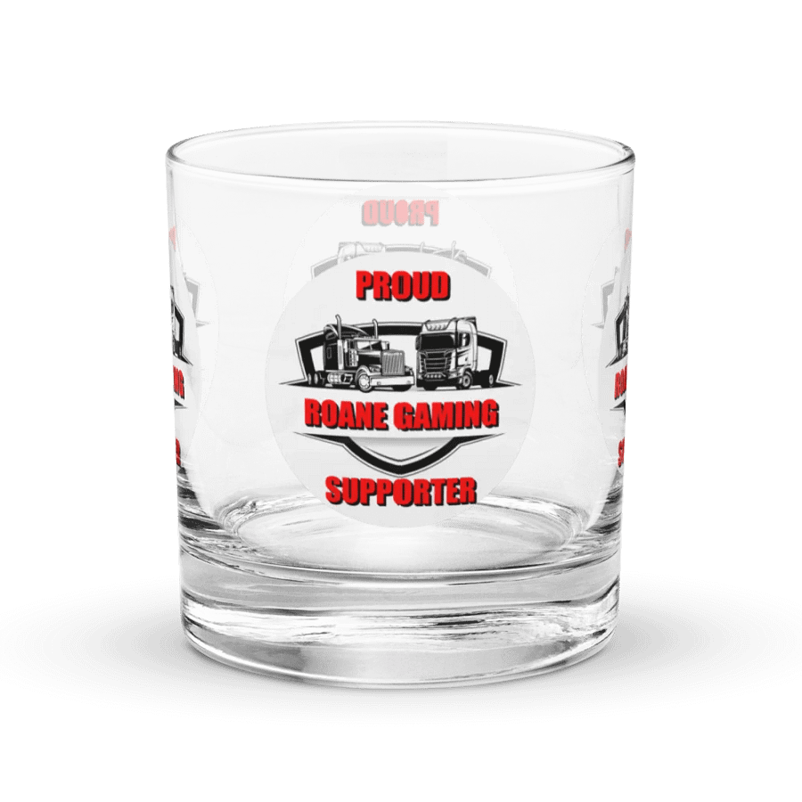 Proud Roane Gaming Supporter Rock Glass product image (4)
