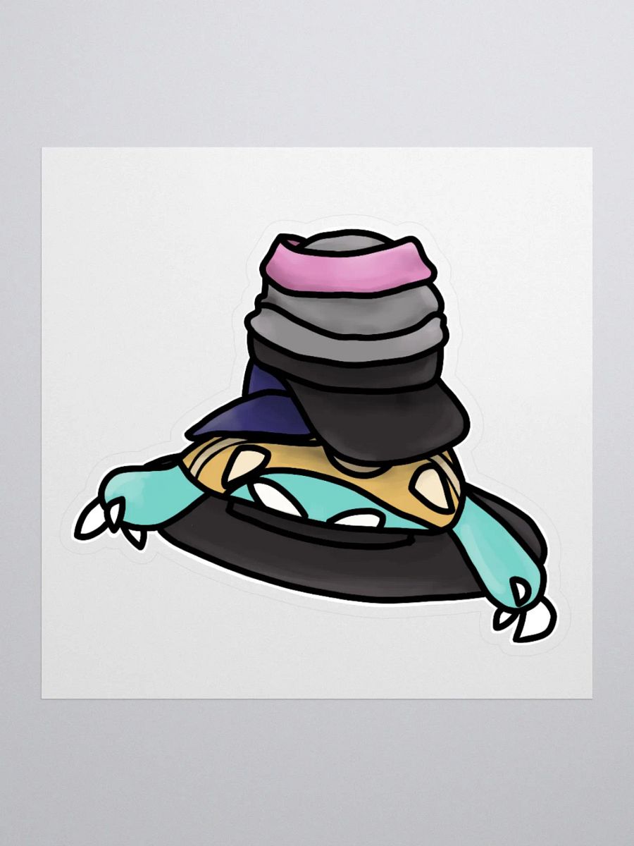 Hat Stack Sticker product image (3)