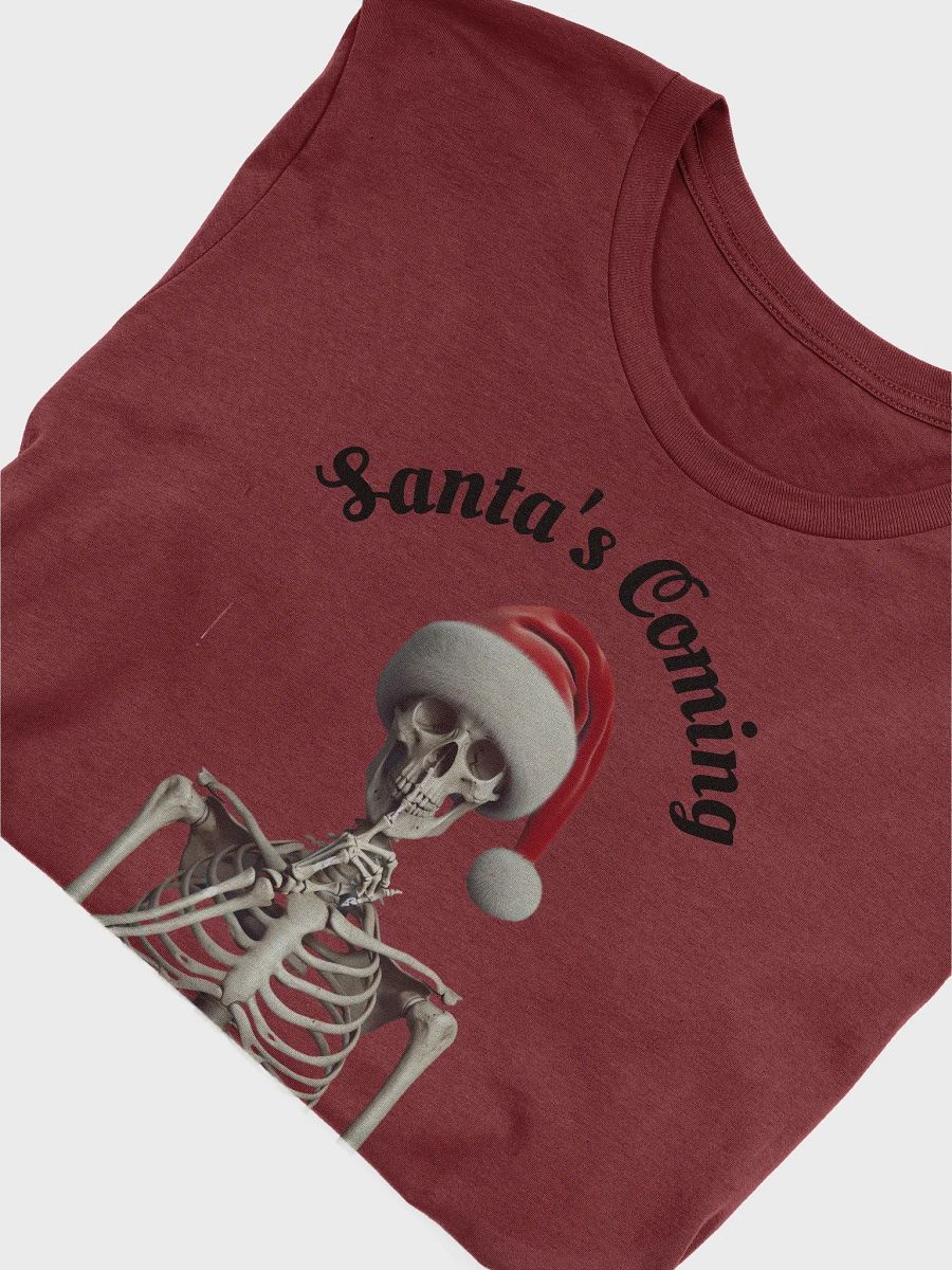 Silent Night Skeleton T-Shirt product image (5)