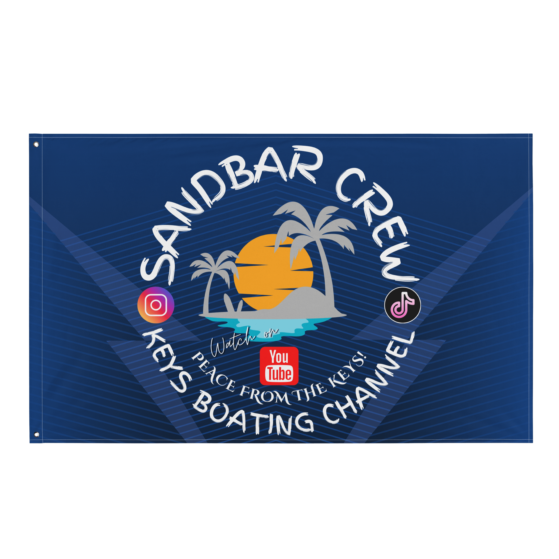Official KBC Sandbar Crew Flag product image (1)
