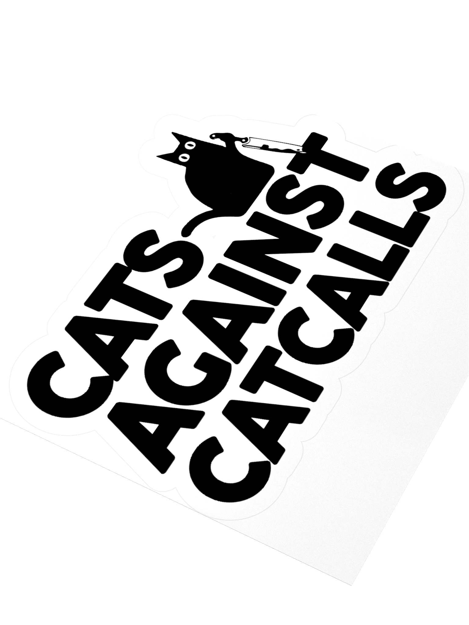 Cats Against Catcalls - Sticker product image (3)