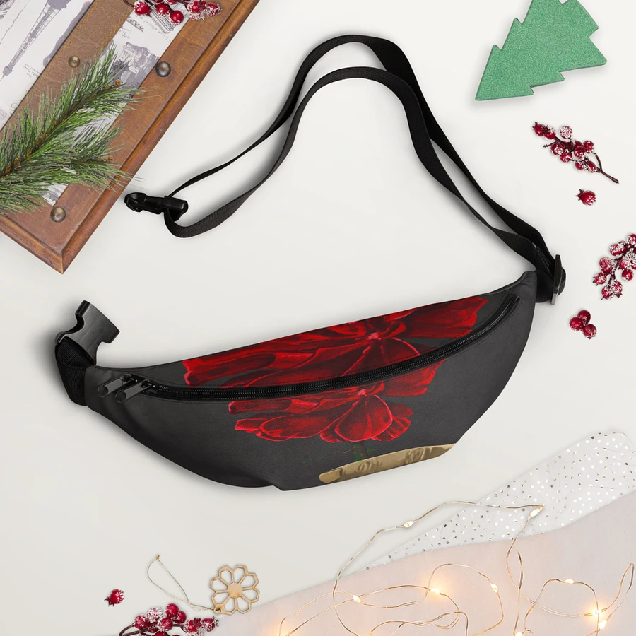 Wait For Me Red Carnation Fanny Pack product image (7)