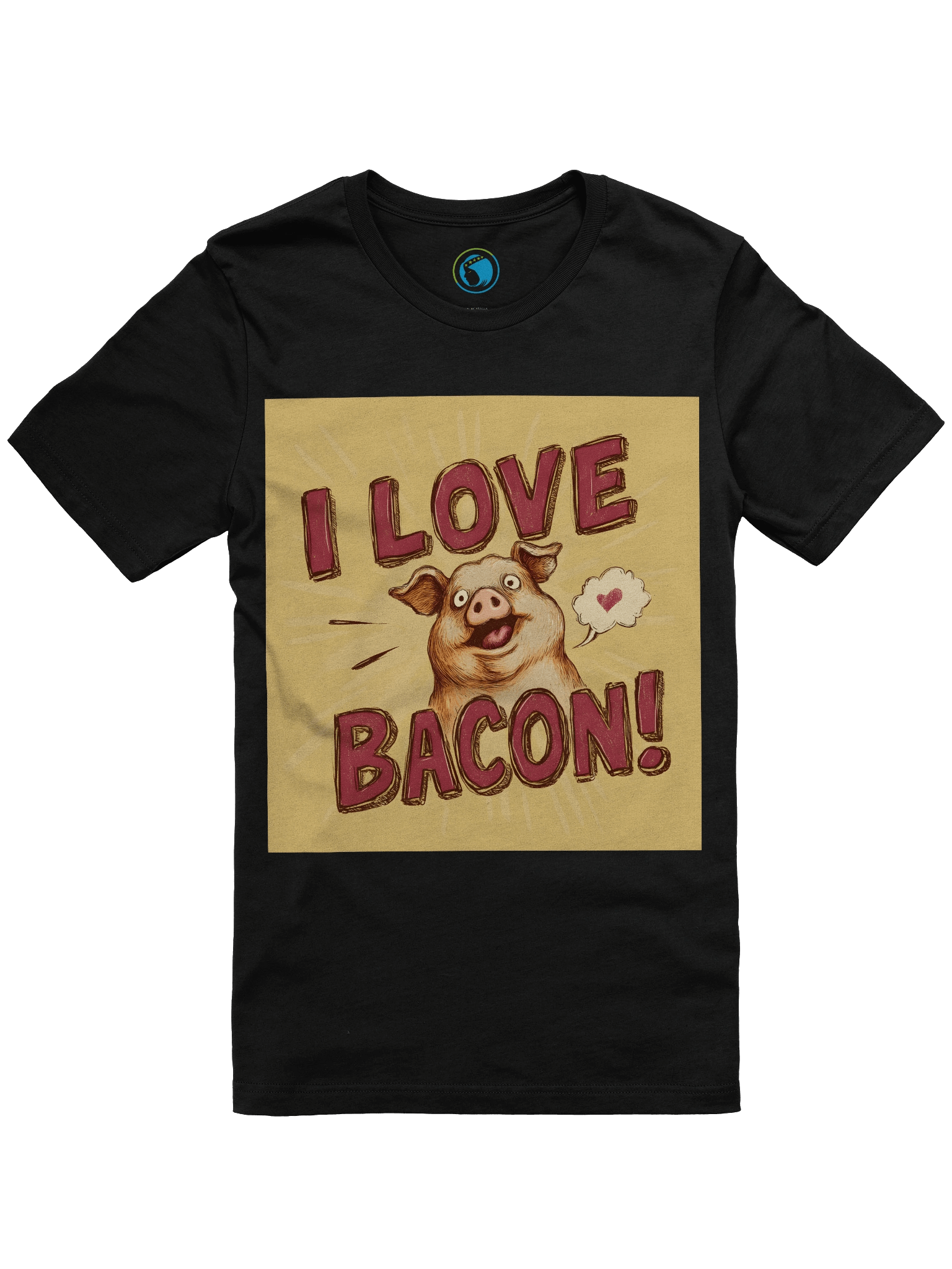 "I Love Bacon" - Women's T-Shirt (MK 2) product image (1)
