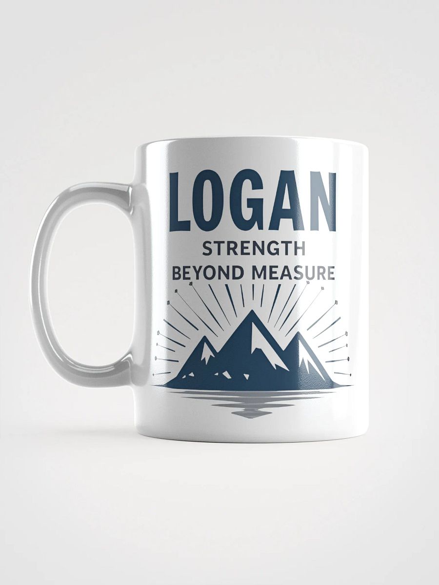 Logan Personalized Mug – Strength Beyond Measure | Custom Gift for Him product image (6)