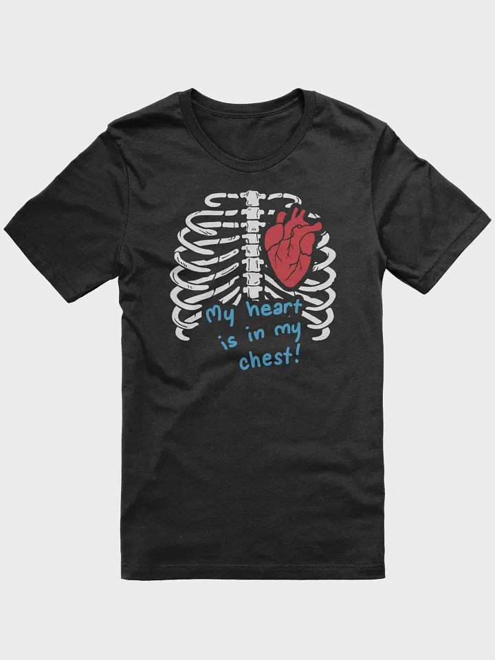 My Heart Is In My Chest V2 - Bella+Canvas Supersoft T-Shirt product image (4)