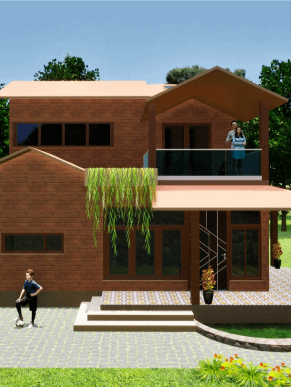 2 STOREY 2BHK TRADITIONAL RESIDENCE product image (2)