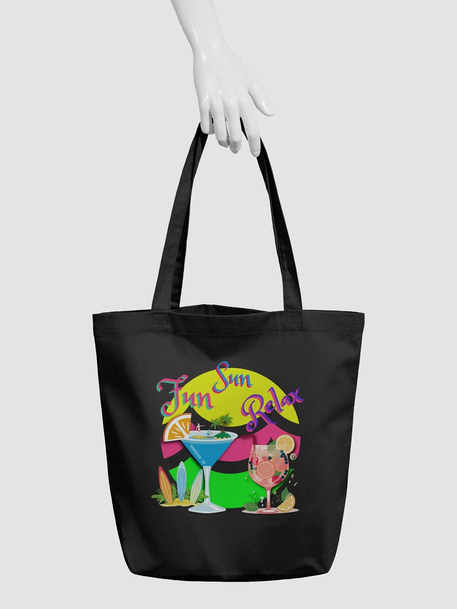 holiday Cocktail Paradise organic Tote for friends ladies moms daughters product image (3)