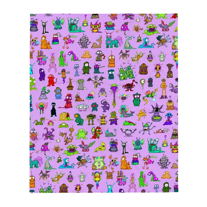 All Voidlings All The Time Blanket - Pink product image (2)